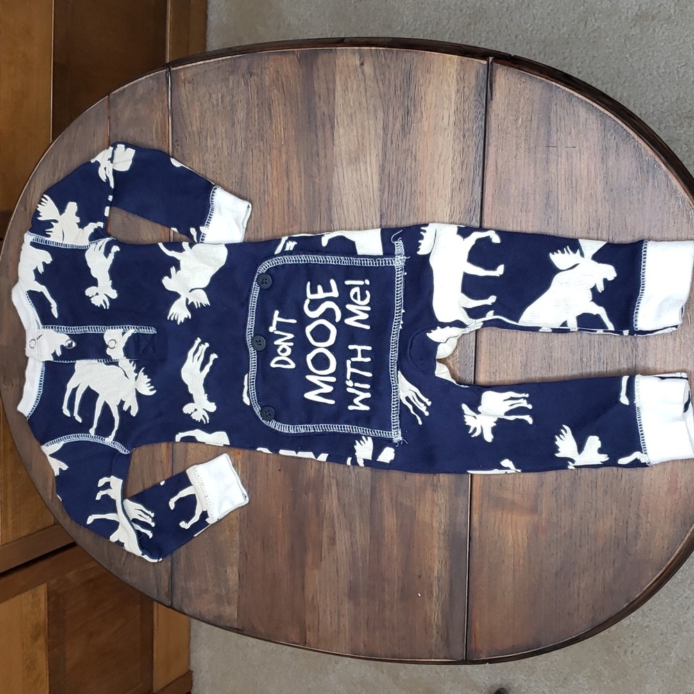 Lazy One NWOT Don't Moose With Me Infant Flapjack
